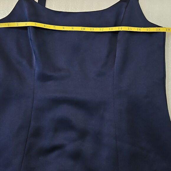 Alex Evenings Navy Blue Women's Maxi Dress Size 18 - Picture 12 of 13